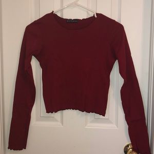 Red brandy sweater